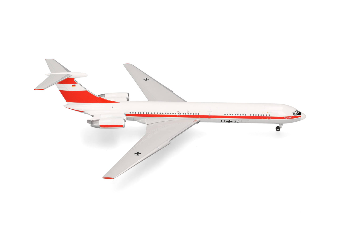 1/200 Luftwaffe Flugbereitschaft Ilyushin IL-62M 11+22