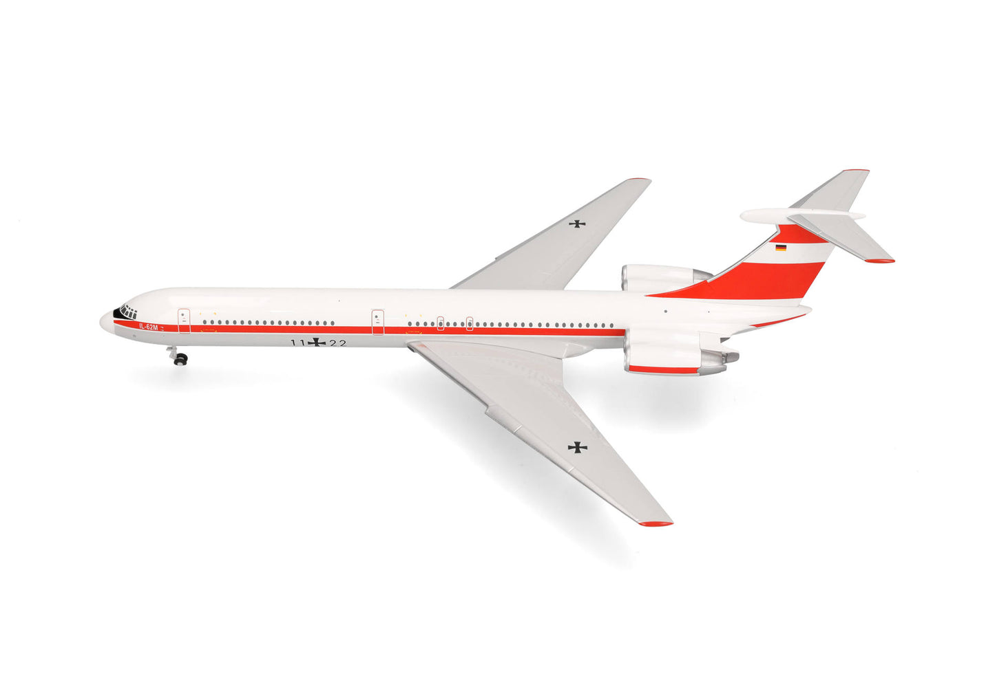 1/200 Luftwaffe Flugbereitschaft Ilyushin IL-62M 11+22