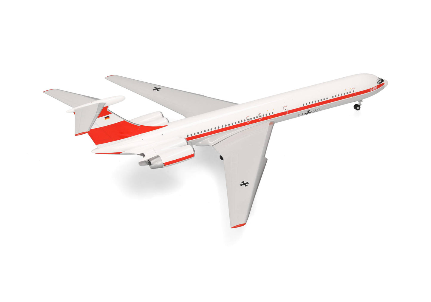 1/200 Luftwaffe Flugbereitschaft Ilyushin IL-62M 11+22