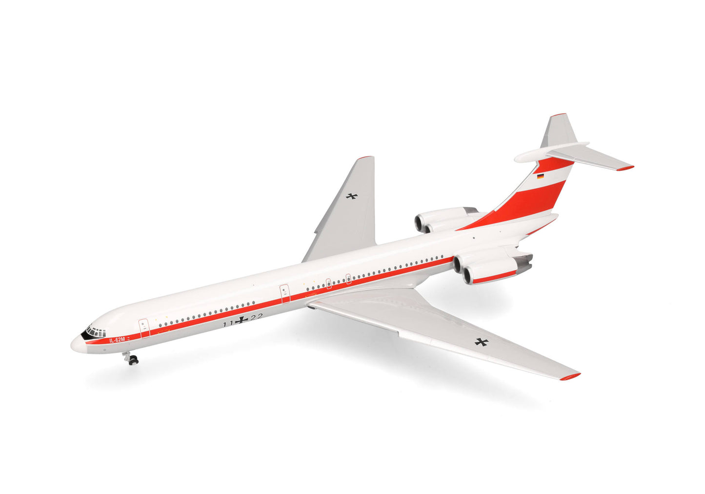 1/200 Luftwaffe Flugbereitschaft Ilyushin IL-62M 11+22