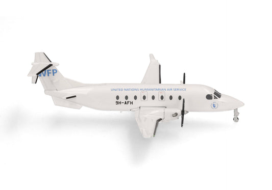1/200 United Nations Humanitarian Air Service (UNHAS) Beechcraft 1900D 9H-AFH