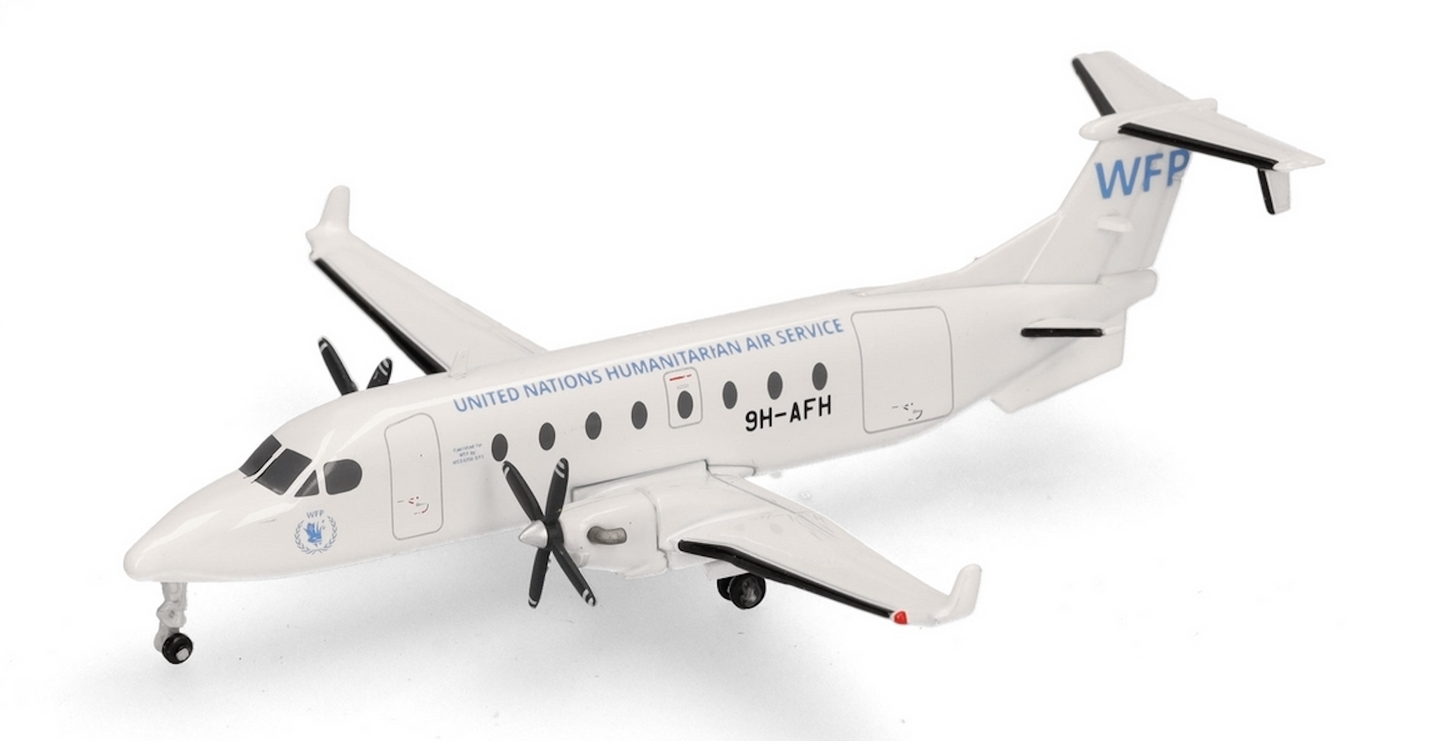 1/200 United Nations Humanitarian Air Service (UNHAS) Beechcraft 1900D 9H-AFH