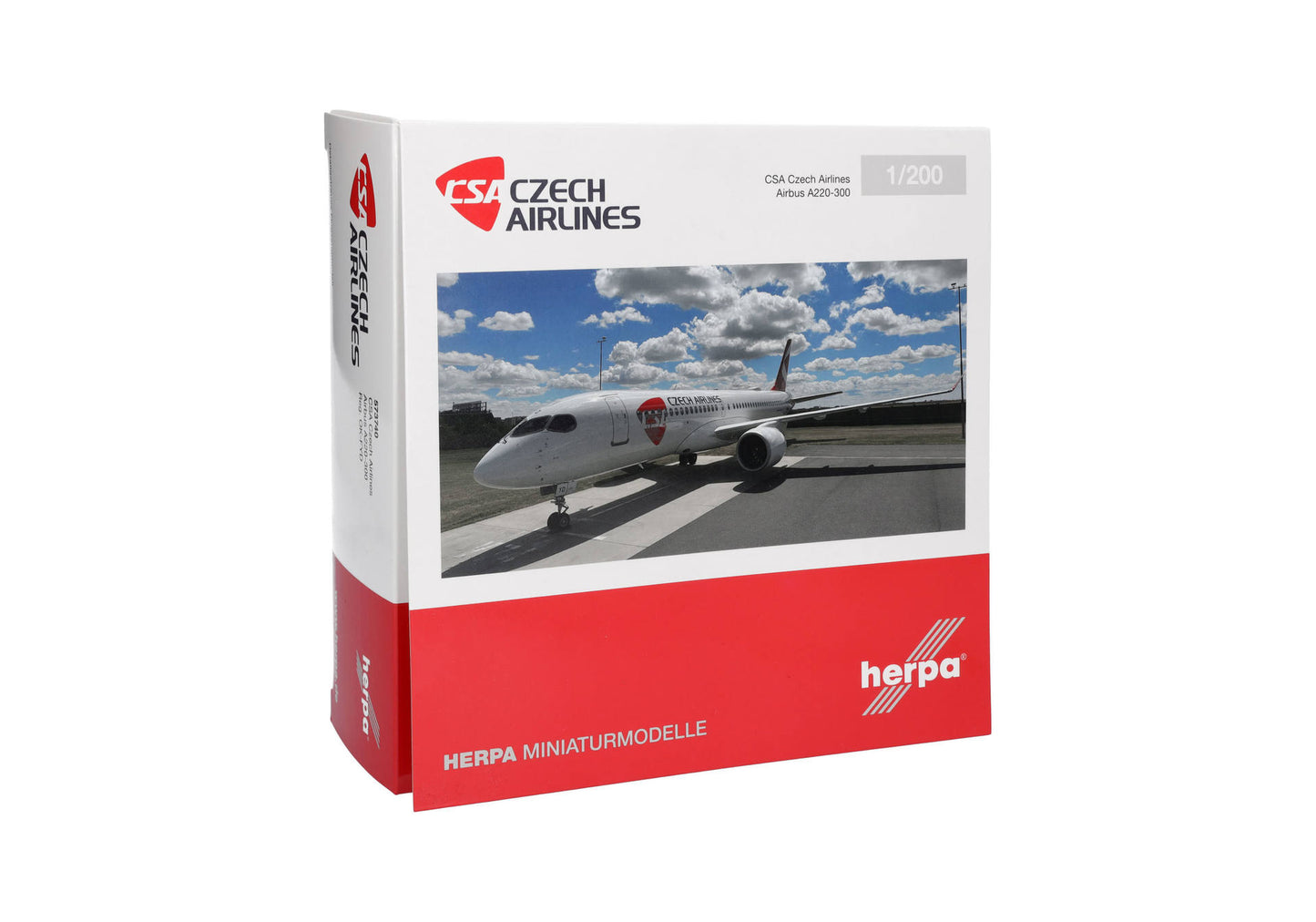 1/200 CSA Czech Airlines Airbus A220-300 OK-FYD