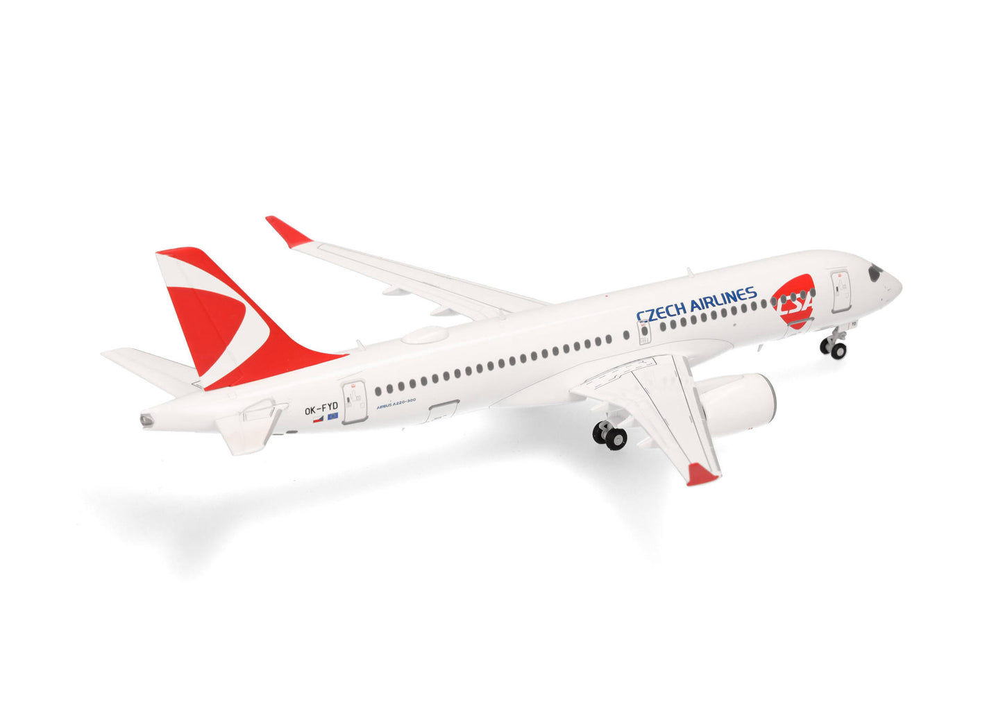 1/200 CSA Czech Airlines Airbus A220-300 OK-FYD
