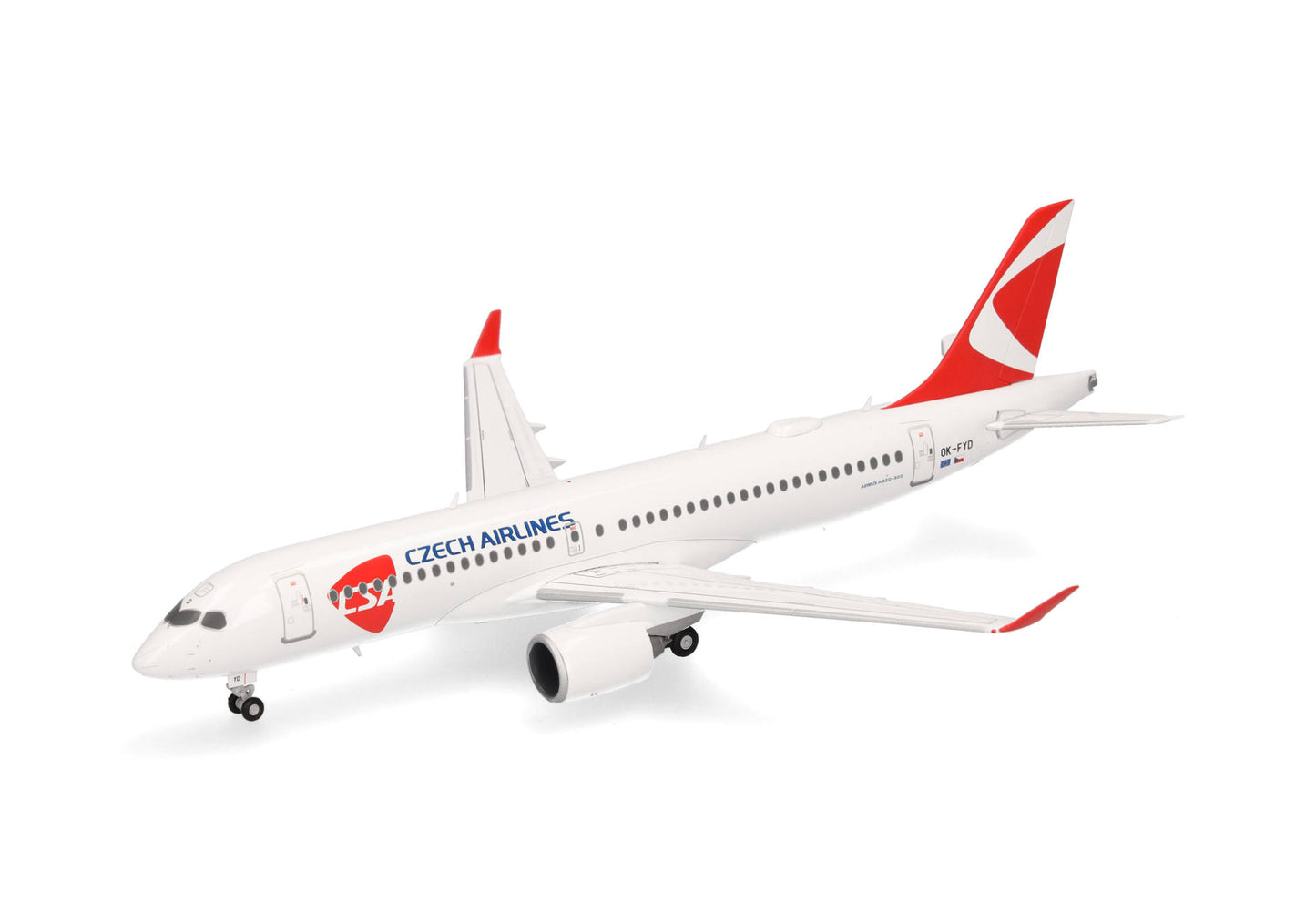 1/200 CSA Czech Airlines Airbus A220-300 OK-FYD