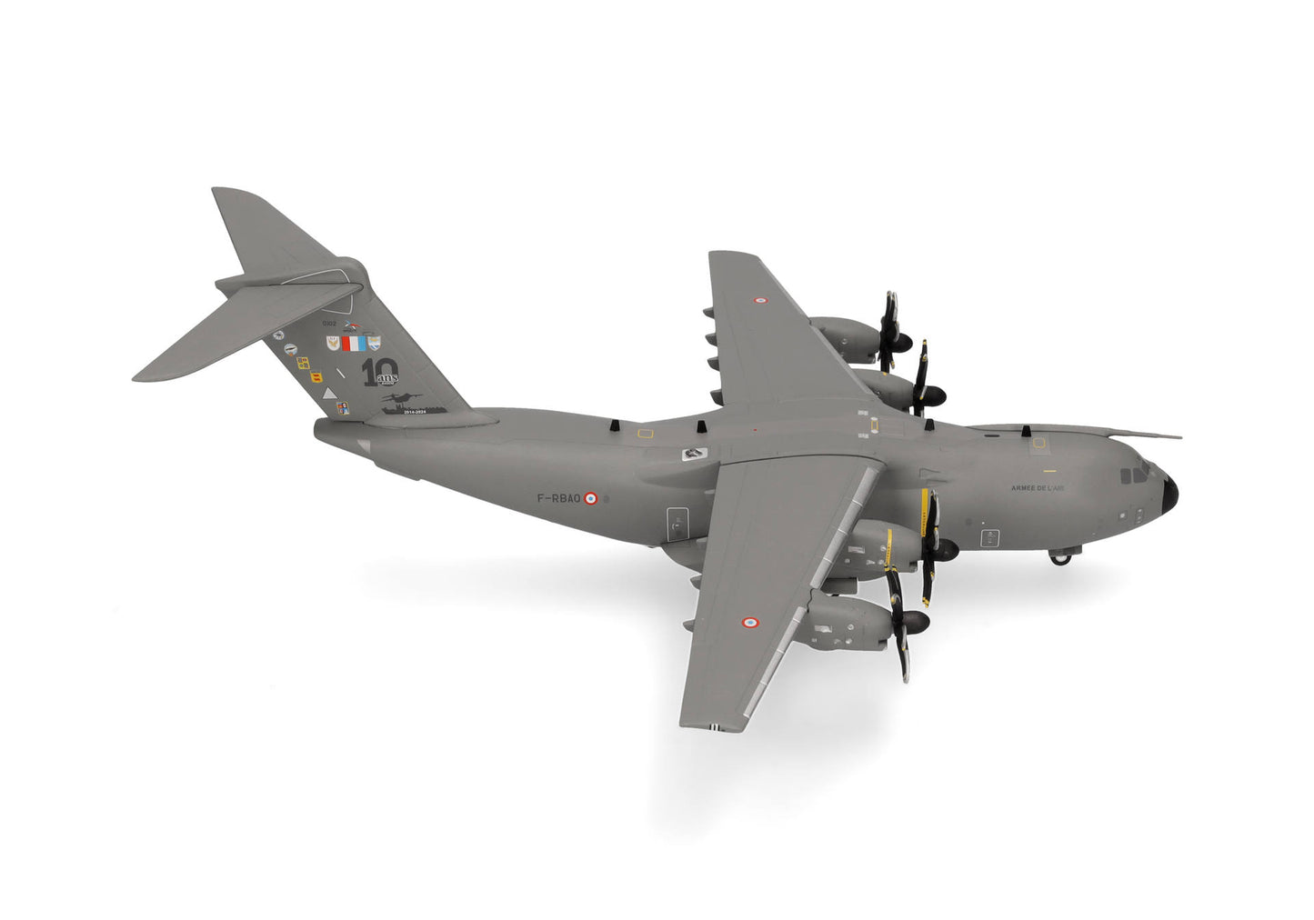 1/200 French Air Force Escadron de Transport 1/61 Touraine BA 123 Orléans-Bricy "10 Years of A400M" F-RBAQ