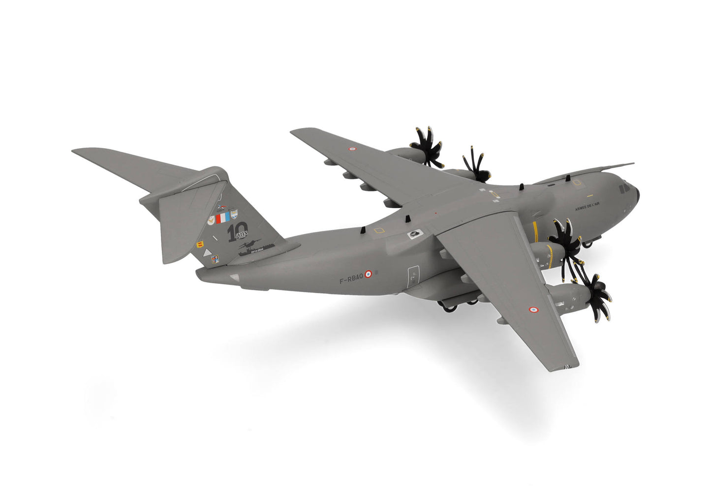 1/200 French Air Force Escadron de Transport 1/61 Touraine BA 123 Orléans-Bricy "10 Years of A400M" F-RBAQ