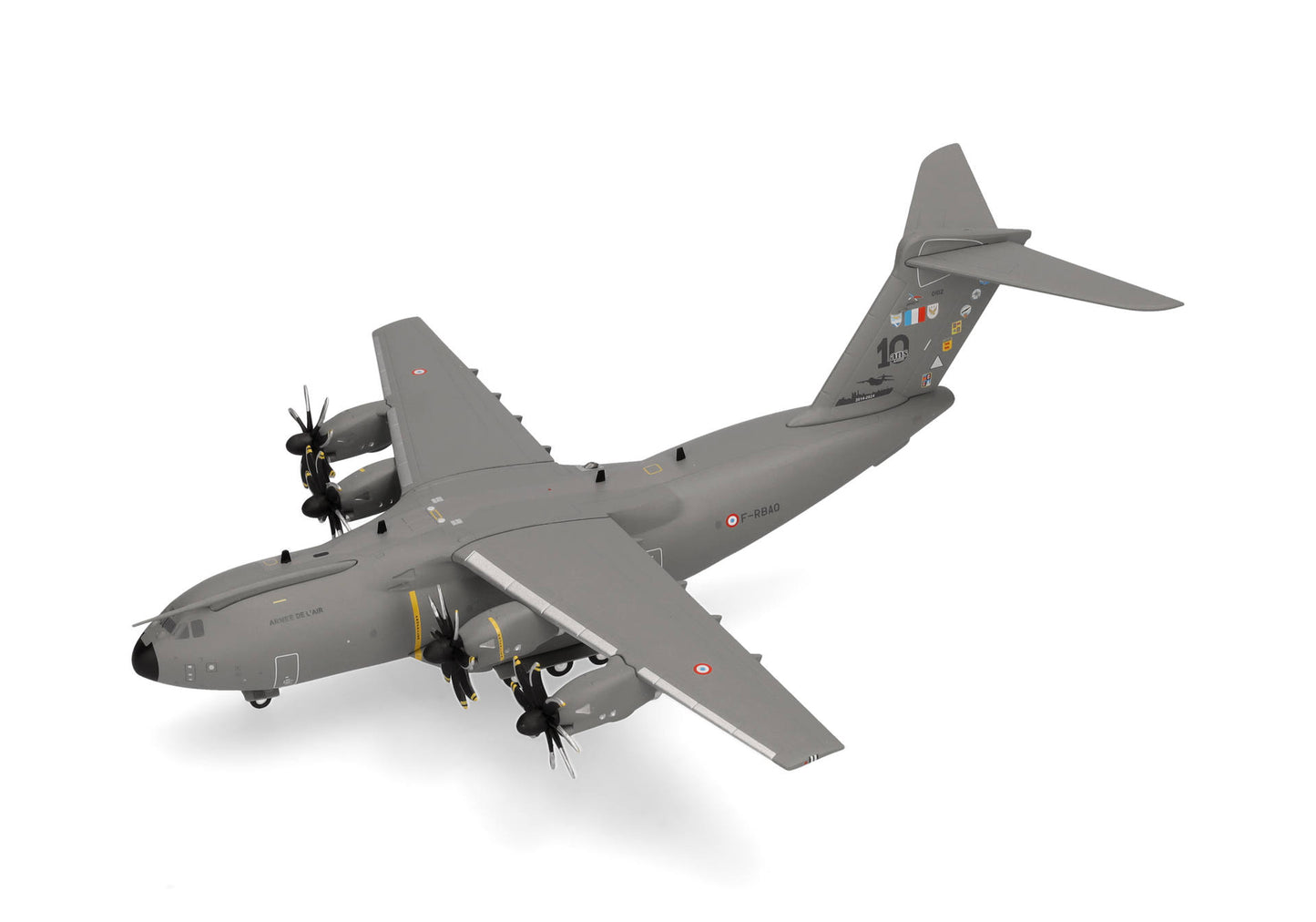 1/200 French Air Force Escadron de Transport 1/61 Touraine BA 123 Orléans-Bricy "10 Years of A400M" F-RBAQ