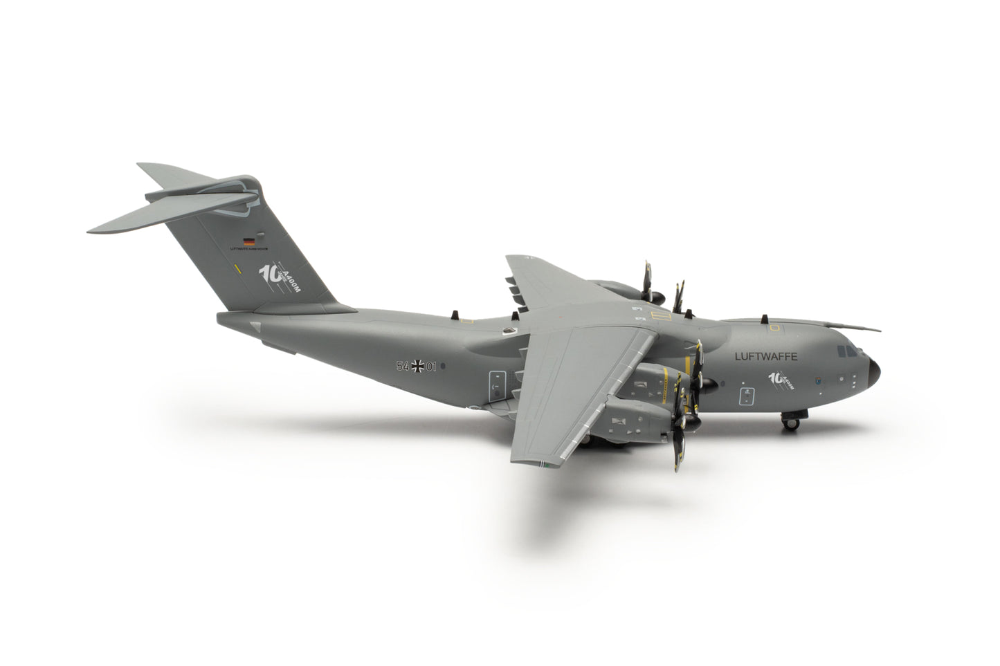 1/200 Luftwaffe Airbus A400M Atlas LTG62 / Air Transport Wing 62 Wunstorf "10 Jahre A400M" 54+01