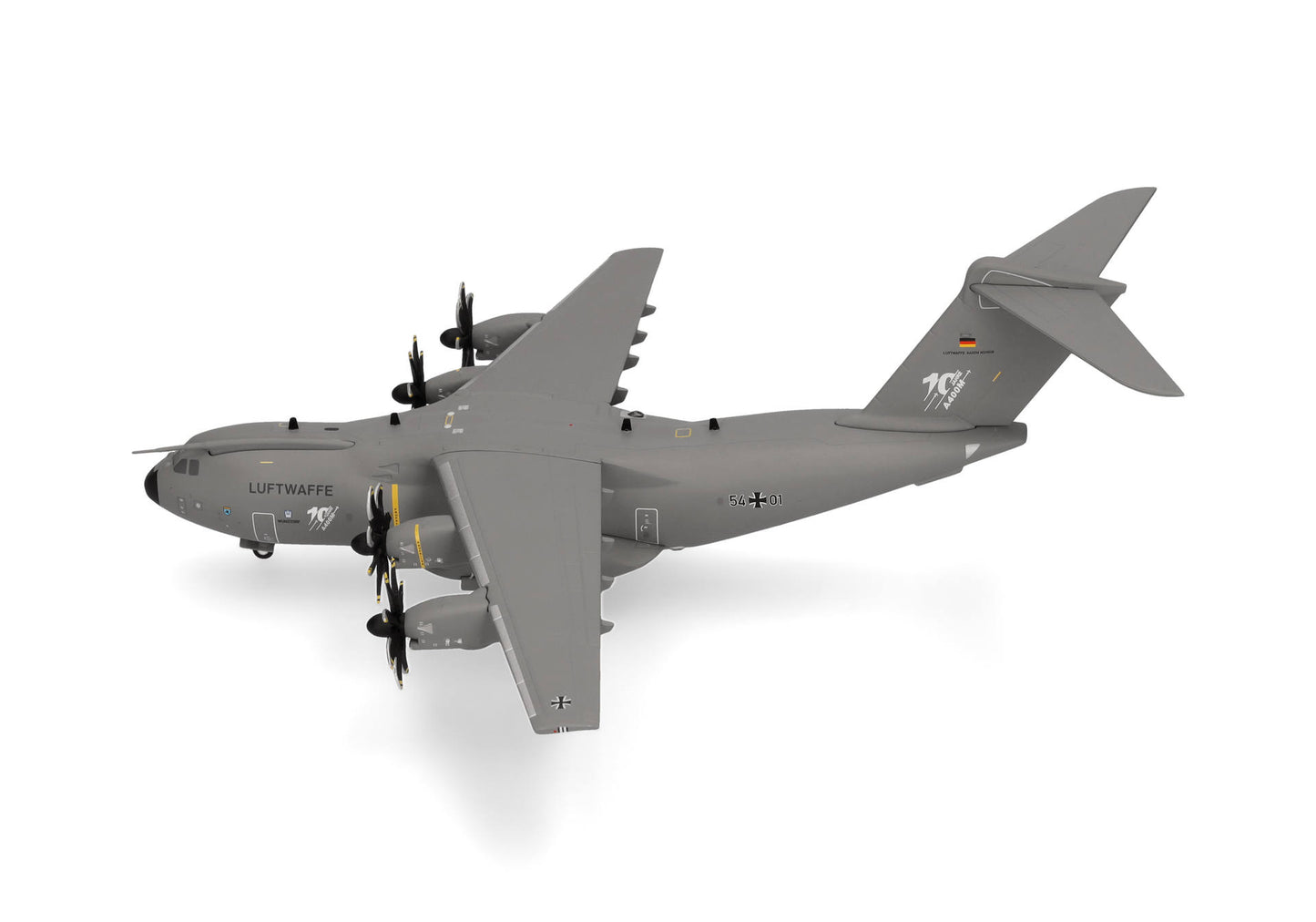1/200 Luftwaffe Airbus A400M Atlas LTG62 / Air Transport Wing 62 Wunstorf "10 Jahre A400M" 54+01