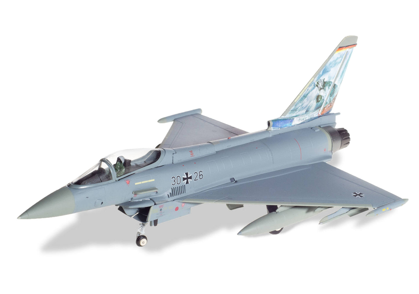 172 Luftwaffe Eurofighter Typhoon TaktLwG 74 "Bavarian Tigers" NATO Tiger Meet 2017 "Atlantic Tiger" 30+26