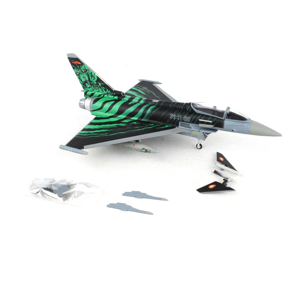 1/72 Luftwaffe Eurofighter Typhoon TaktLwG 74 NATO Tiger Meet 2018 Poznan-Krzeslny Air Base "Ghost Tiger"  31+00