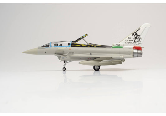1/72 Italian Air Force Eurofighter Typhoon Twin-Seat 20° Gruppo 100th Anniversary Grosseto Air Base MM55168