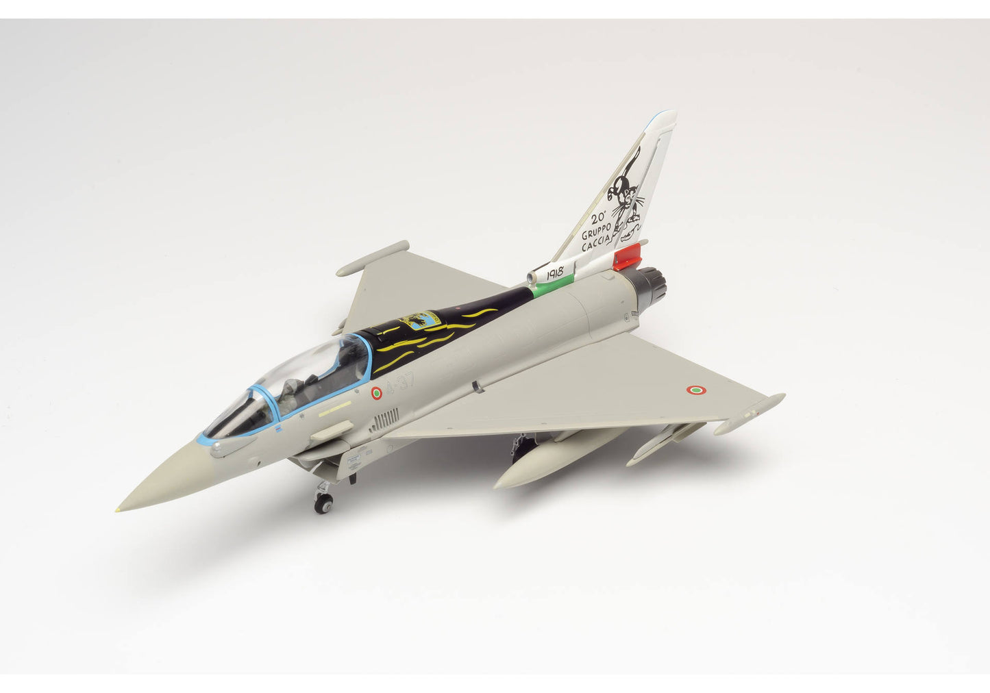 1/72 Italian Air Force Eurofighter Typhoon Twin-Seat 20° Gruppo 100th Anniversary Grosseto Air Base MM55168