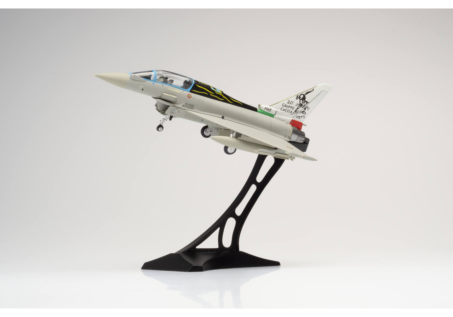 1/72 Italian Air Force Eurofighter Typhoon Twin-Seat 20° Gruppo 100th Anniversary Grosseto Air Base MM55168