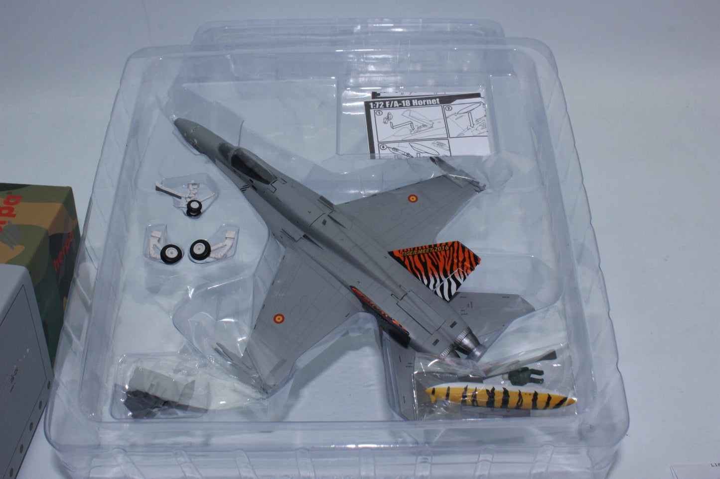 1/72 Spanish Air Force McDonnell Douglas EF-18A (F/A-18A) Hornet Ala 15 (15th Wing) Zaragoza Air Base NATO "Tiger Meet" C.15-14 / 15-01