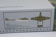 1/72 Royal Swedish Air Force De Havilland Vampire J 28B (FB.50) F 15 (Hälsinge Air Force Wing) Söderhamn Air Base 28219 / Yellow I
