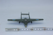 1/72 Royal Swedish Air Force De Havilland Vampire J 28B (FB.50) F 15 (Hälsinge Air Force Wing) Söderhamn Air Base 28219 / Yellow I