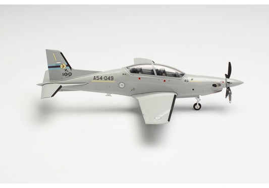 1/72 Royal Australian Air Force Pilatus PC-21 with RAAF 100 Centenary Decal No.4 Squadron RAAF Base Williamtown A54-048