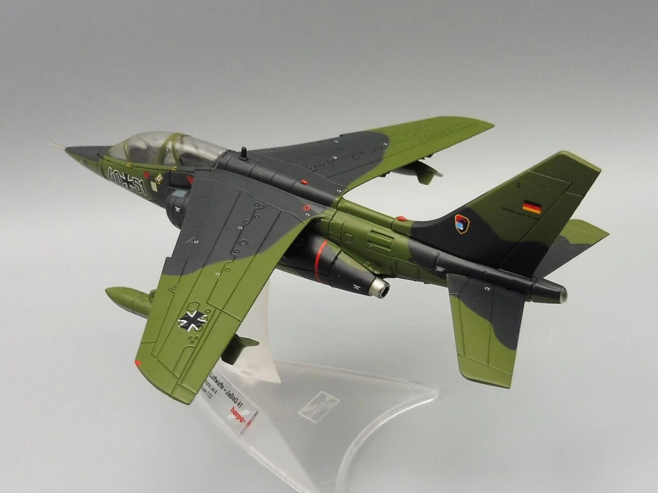 1/70 Luftwaffe Alpha Jet A Fighter-Bomber Wing 41 (JaBoG 41) Husum Air Base 40+51