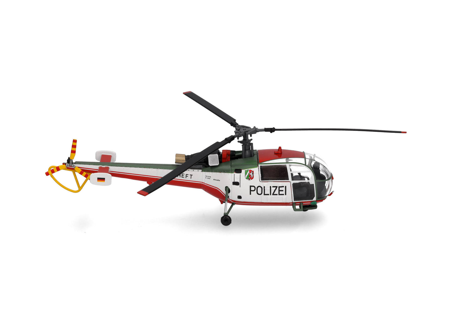 1/72 Polizeifliegerstaffel Nordrhein-Westfalen (Police Flying Squadron North Rhine-Westphalia) Sud Aviation SA 319 Alouette III D-HEFT