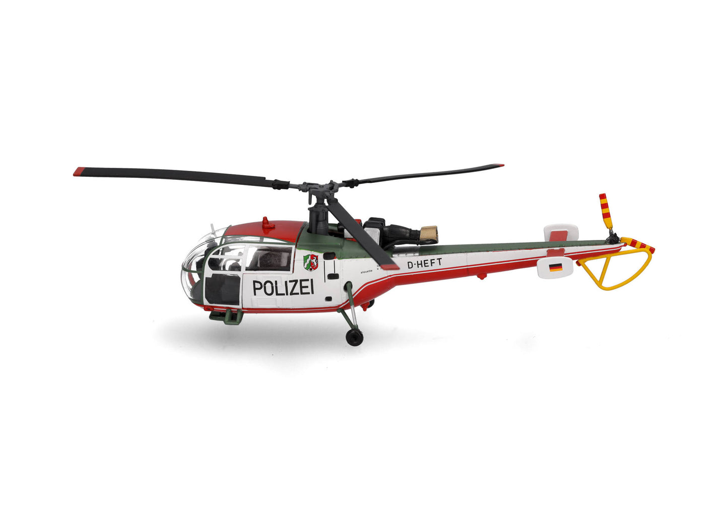 1/72 Polizeifliegerstaffel Nordrhein-Westfalen (Police Flying Squadron North Rhine-Westphalia) Sud Aviation SA 319 Alouette III D-HEFT