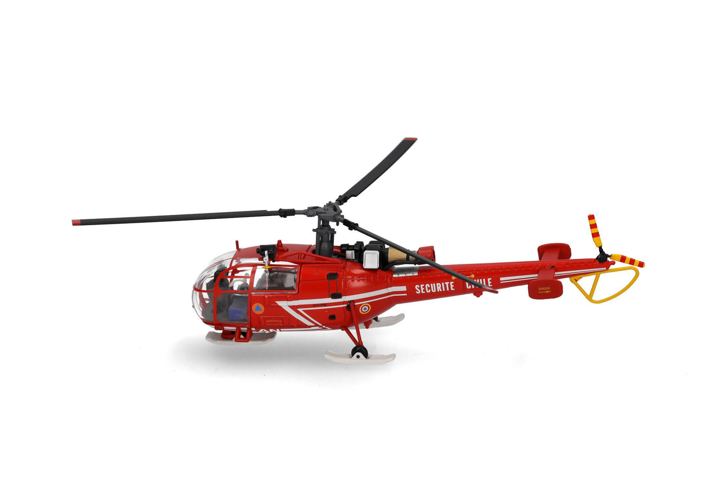 1/72 Sécurité Civile Sud Aviation SA 316 Alouette III GHSC Base Chamonix / Musée de l’Air et de l’Espace F-ZBAN