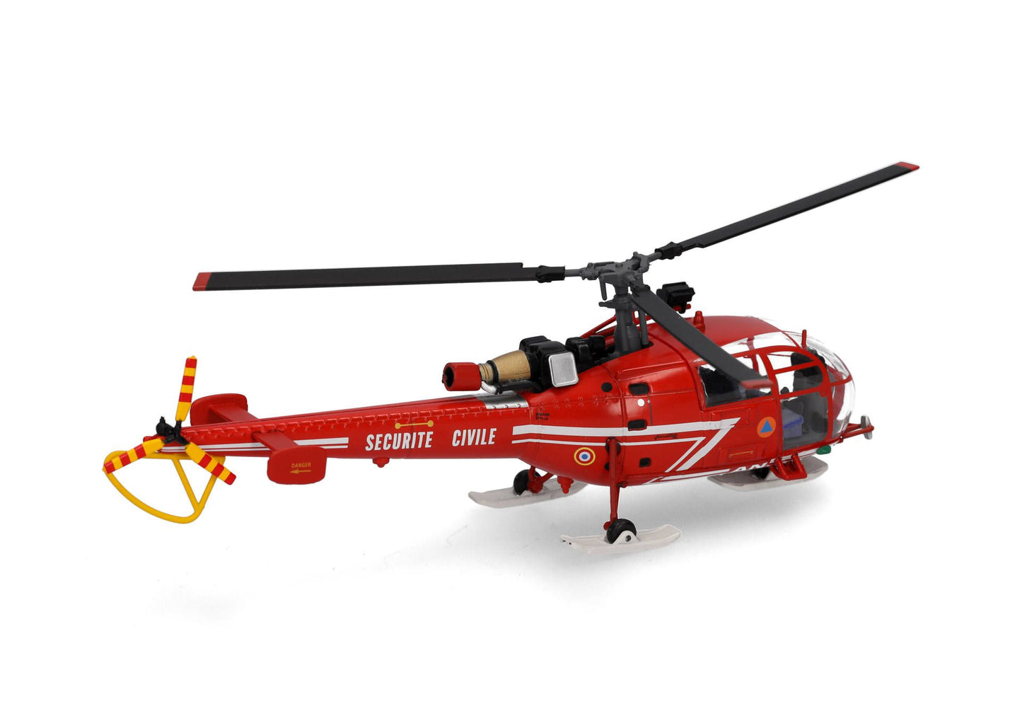 1/72 Sécurité Civile Sud Aviation SA 316 Alouette III GHSC Base Chamonix / Musée de l’Air et de l’Espace F-ZBAN