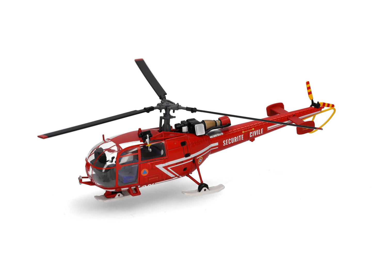 1/72 Sécurité Civile Sud Aviation SA 316 Alouette III GHSC Base Chamonix / Musée de l’Air et de l’Espace F-ZBAN
