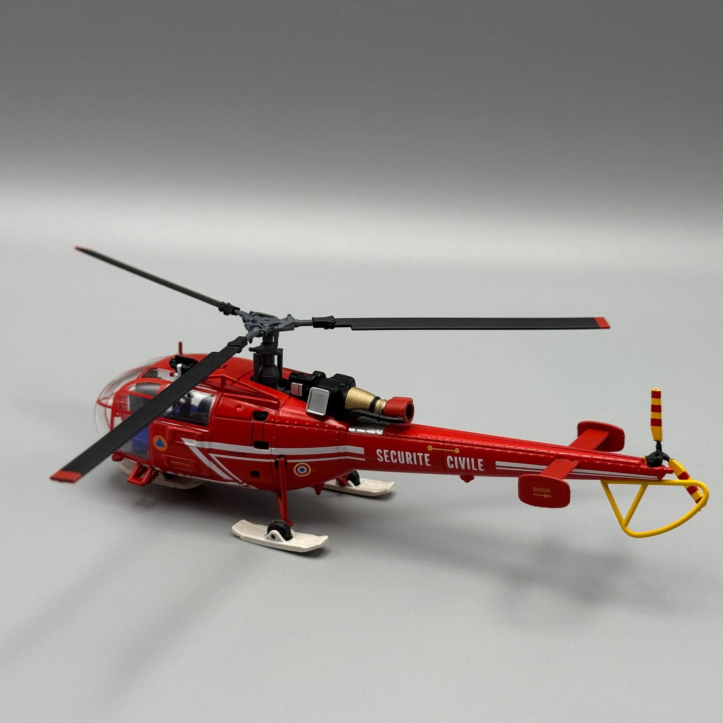 1/72 Sécurité Civile Sud Aviation SA 316 Alouette III GHSC Base Chamonix / Musée de l’Air et de l’Espace F-ZBAN