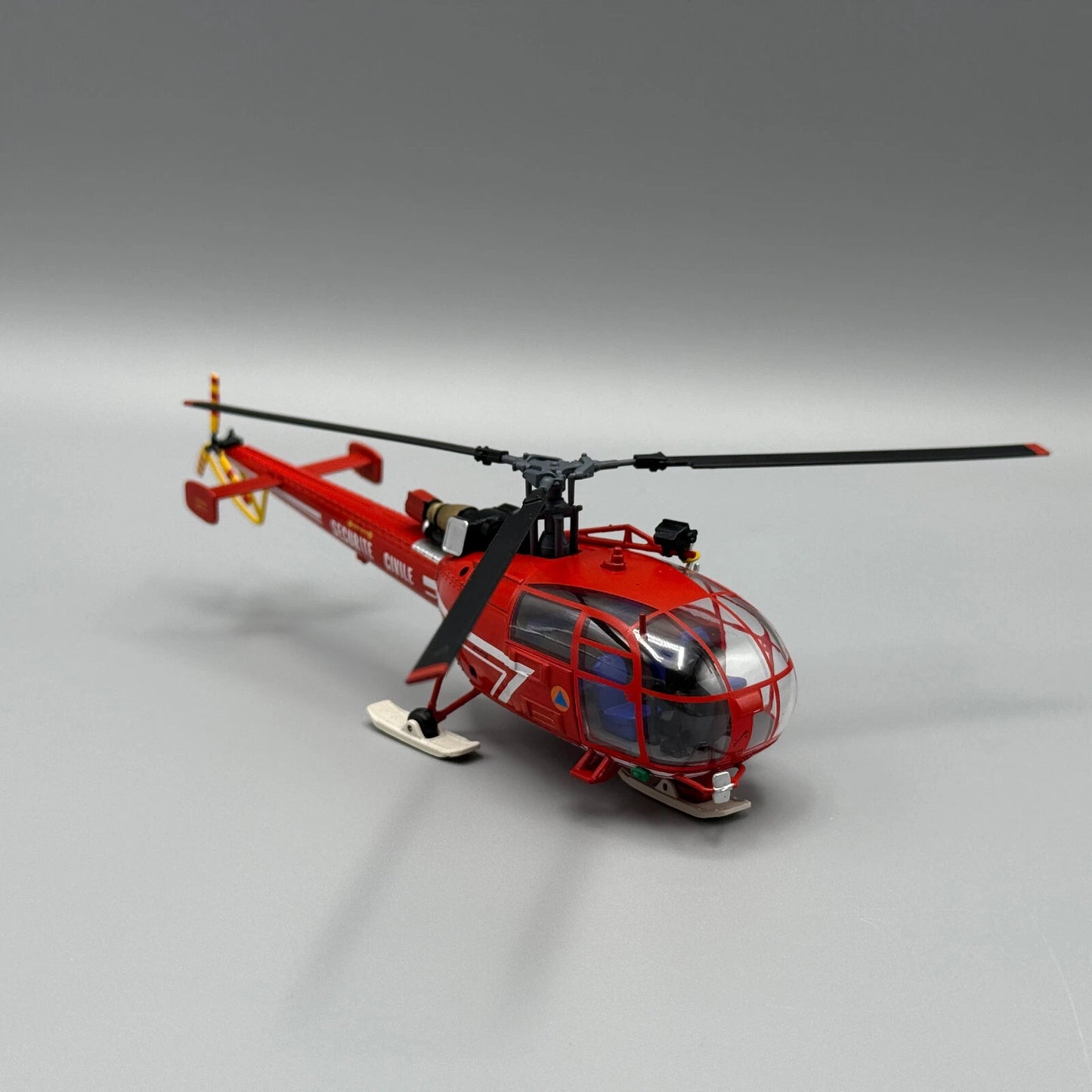 1/72 Sécurité Civile Sud Aviation SA 316 Alouette III GHSC Base Chamonix / Musée de l’Air et de l’Espace F-ZBAN
