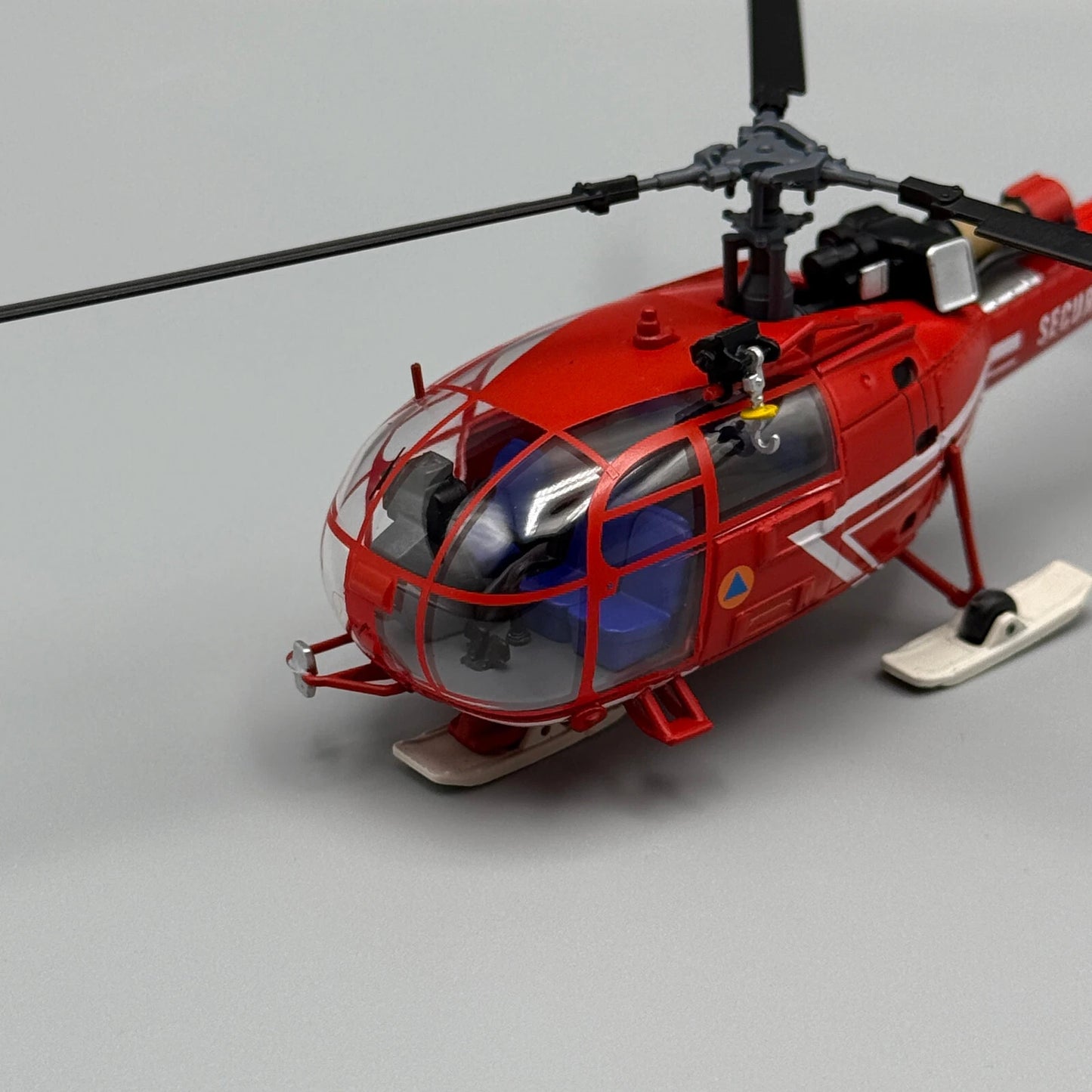 1/72 Sécurité Civile Sud Aviation SA 316 Alouette III GHSC Base Chamonix / Musée de l’Air et de l’Espace F-ZBAN
