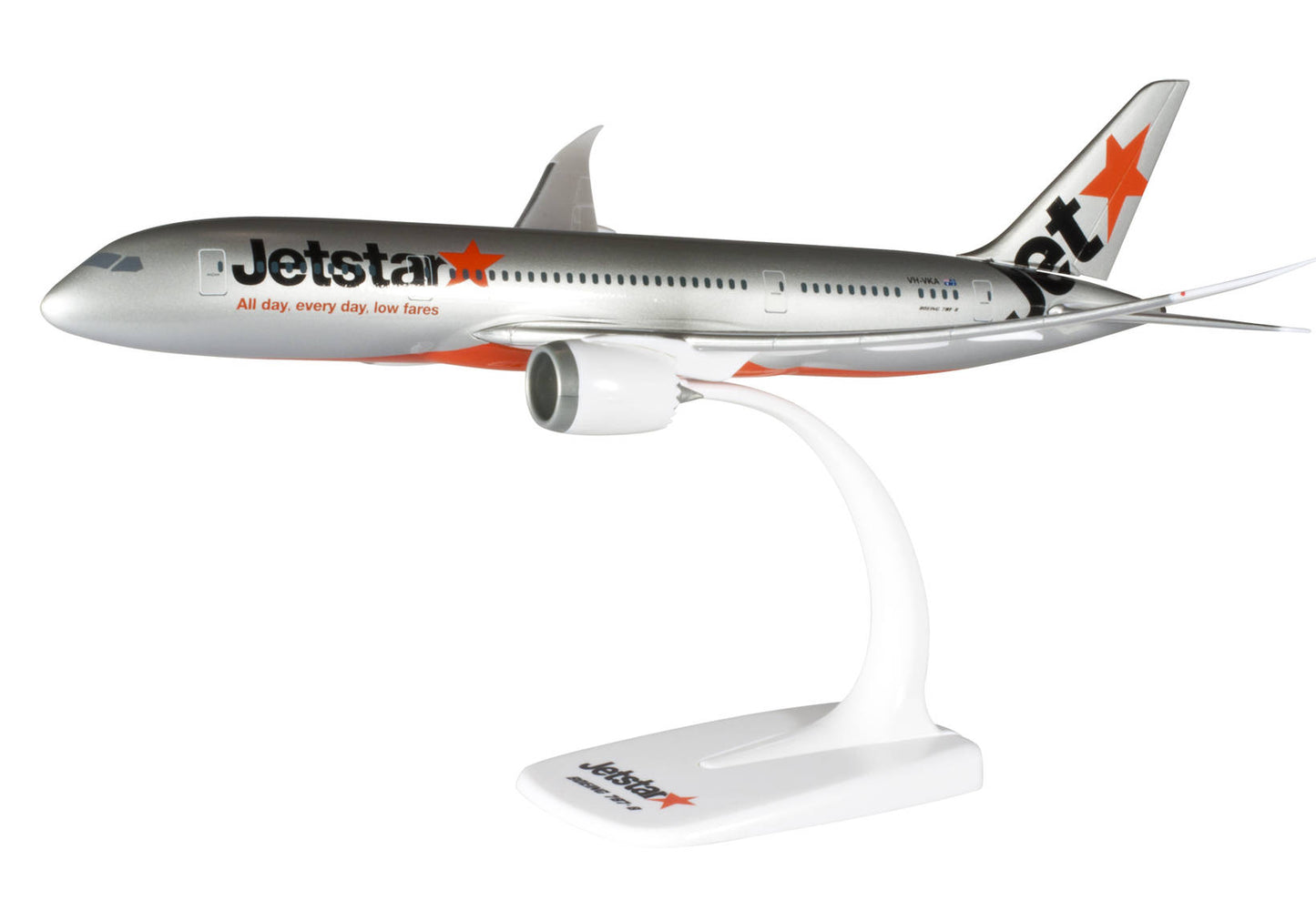 1/200 SNAP FIT JetStar Airlines Boeing787-8 Dreamliner VH-VKA