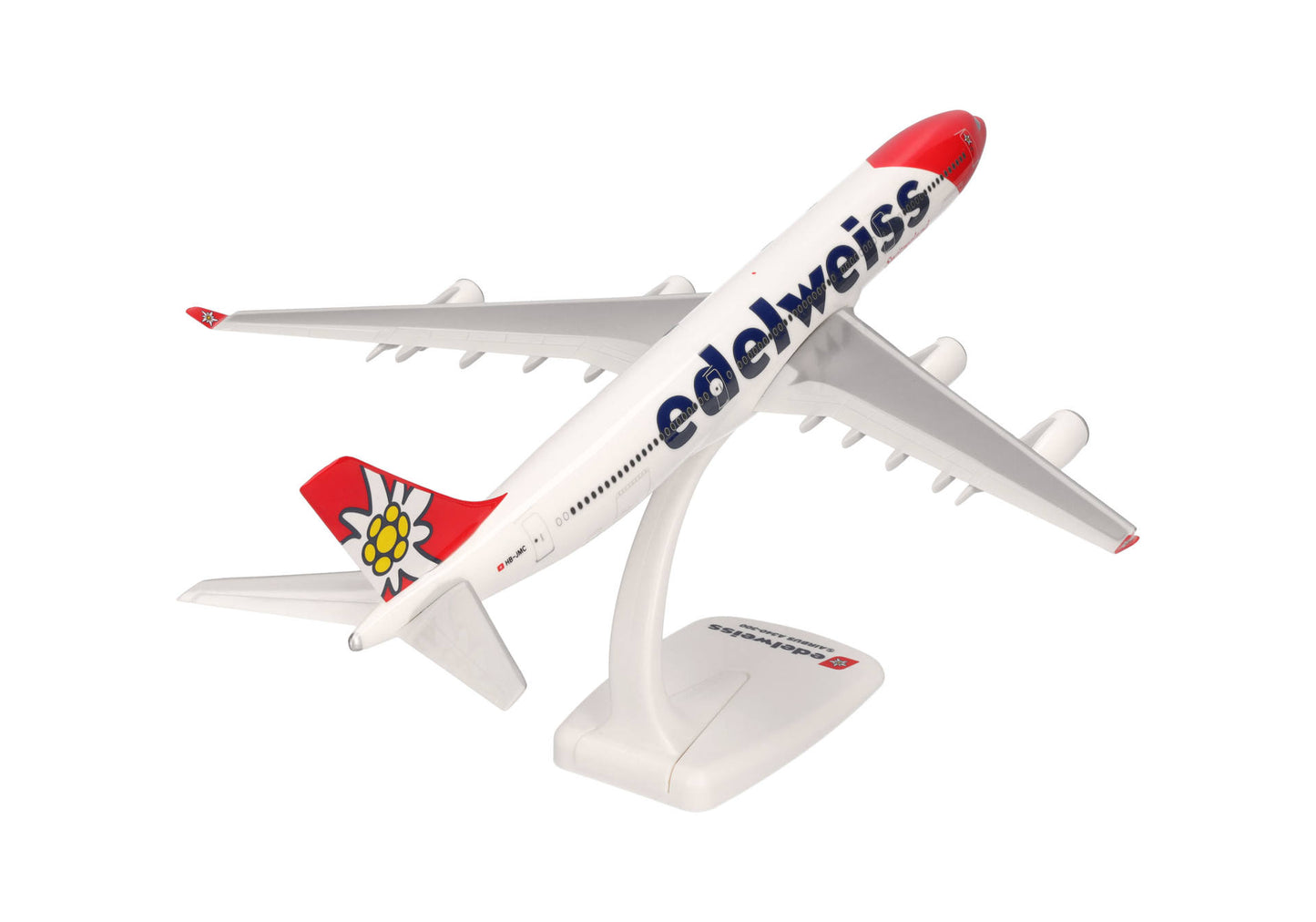 1/200 SNAP FIT Edelweiss Air Airbus A340-300 HB-JMC "Flumserberg"