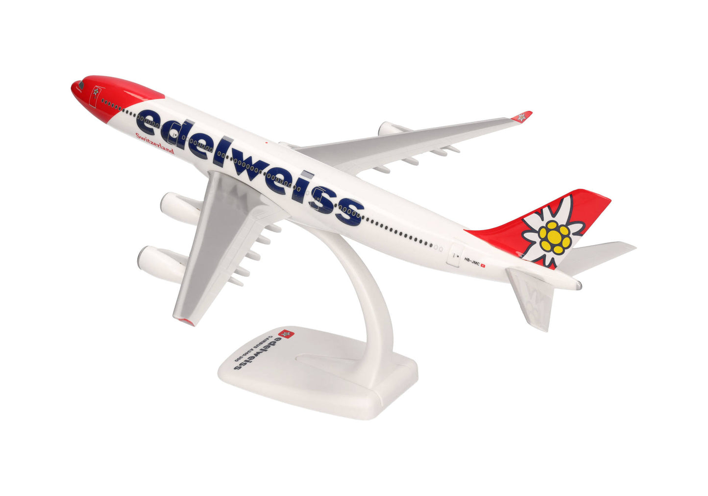 1/200 SNAP FIT Edelweiss Air Airbus A340-300 HB-JMC "Flumserberg"