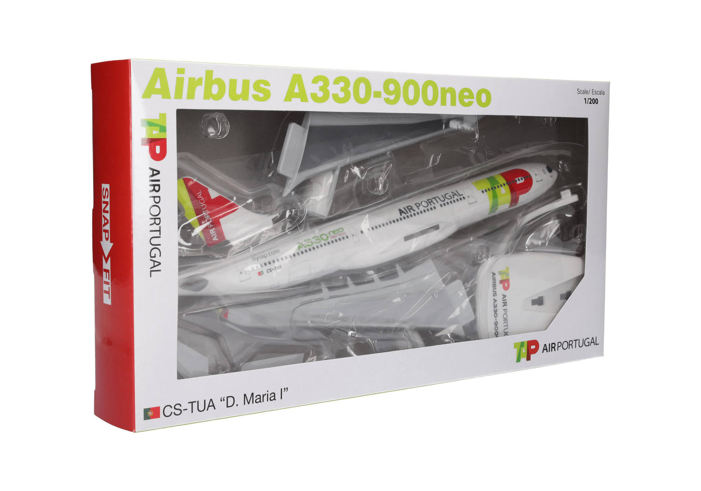 1/200 SNAP FIT TAP Air Portugal Airbus A330-900neo CS-TUA "D. Maria I"