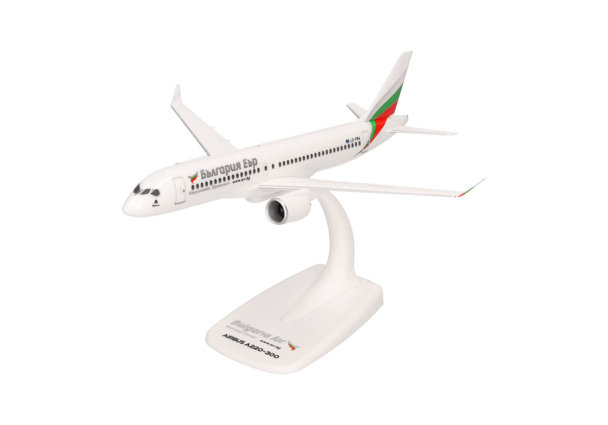 1/200 SNAP FIT Bulgaria Air Airbus A220-300 LZ-FRA