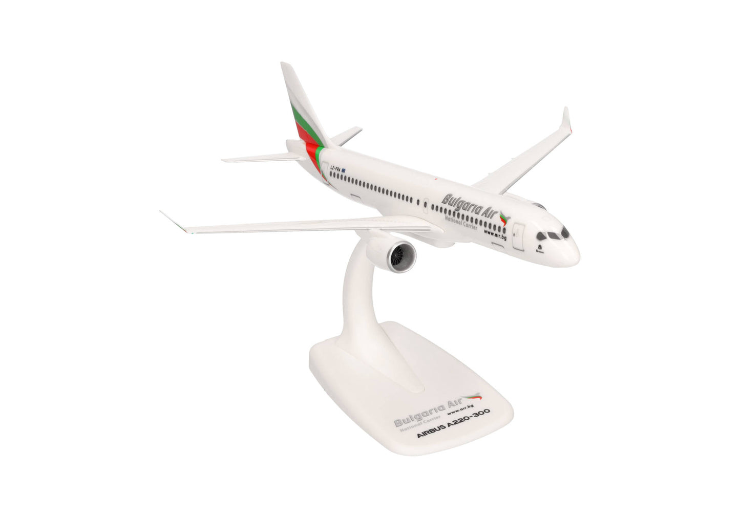 1/200 SNAP FIT Bulgaria Air Airbus A220-300 LZ-FRA