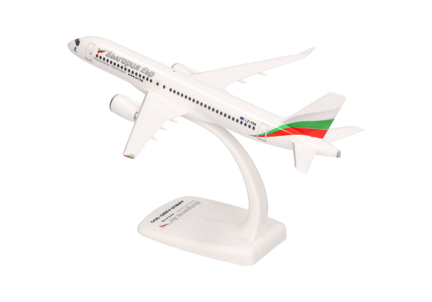 1/200 SNAP FIT Bulgaria Air Airbus A220-300 LZ-FRA