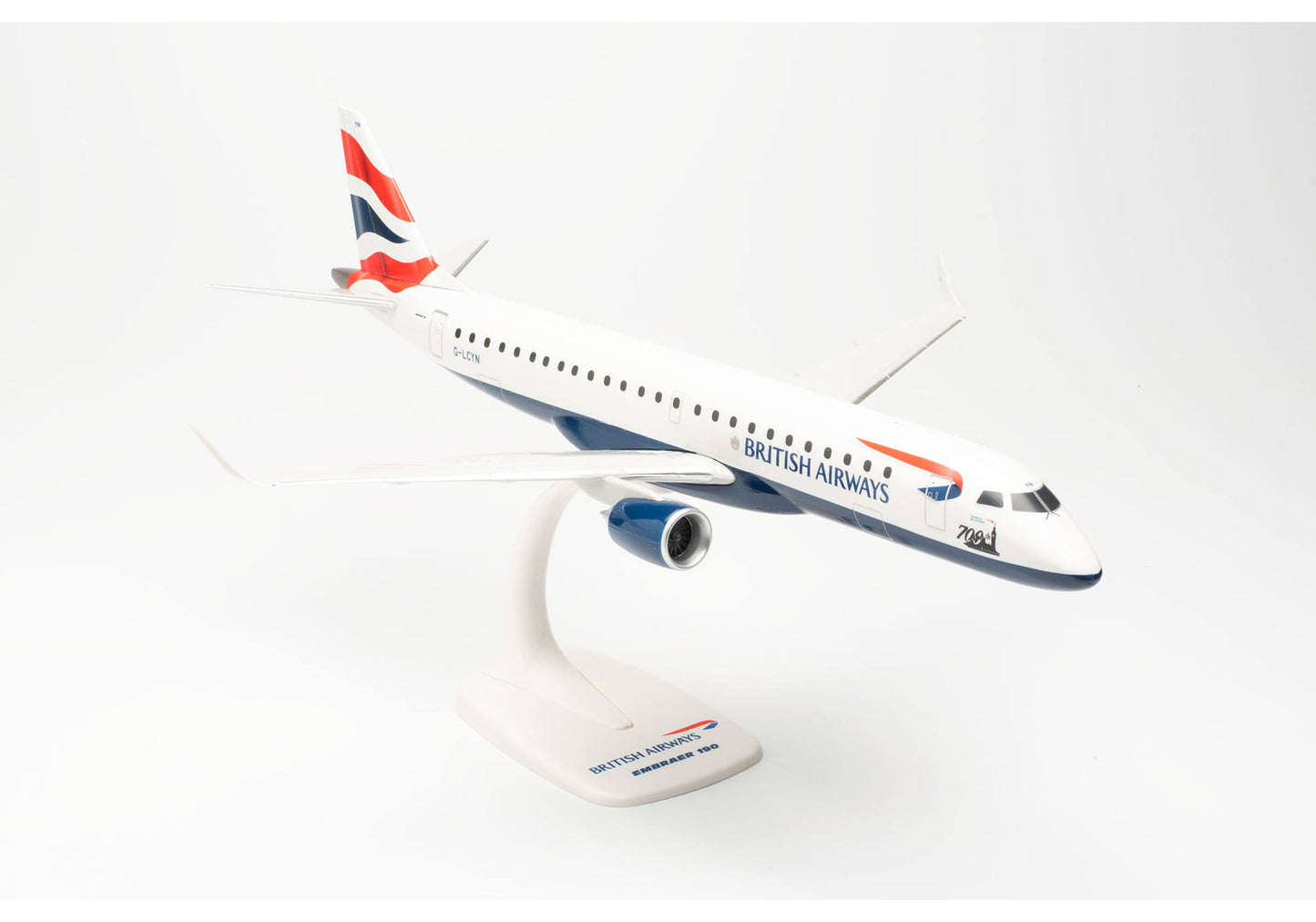 1/100 SNAP FIT British Airways Cityflyer Embraer E190 G-LCYN