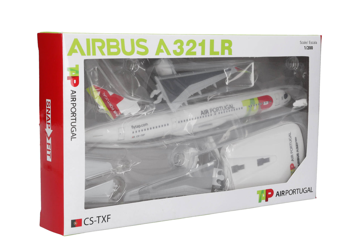 1/200 SNAP FIT TAP Air Portugal Airbus A321LR CS-TXF "AmÃ¡lia Rodrigues"