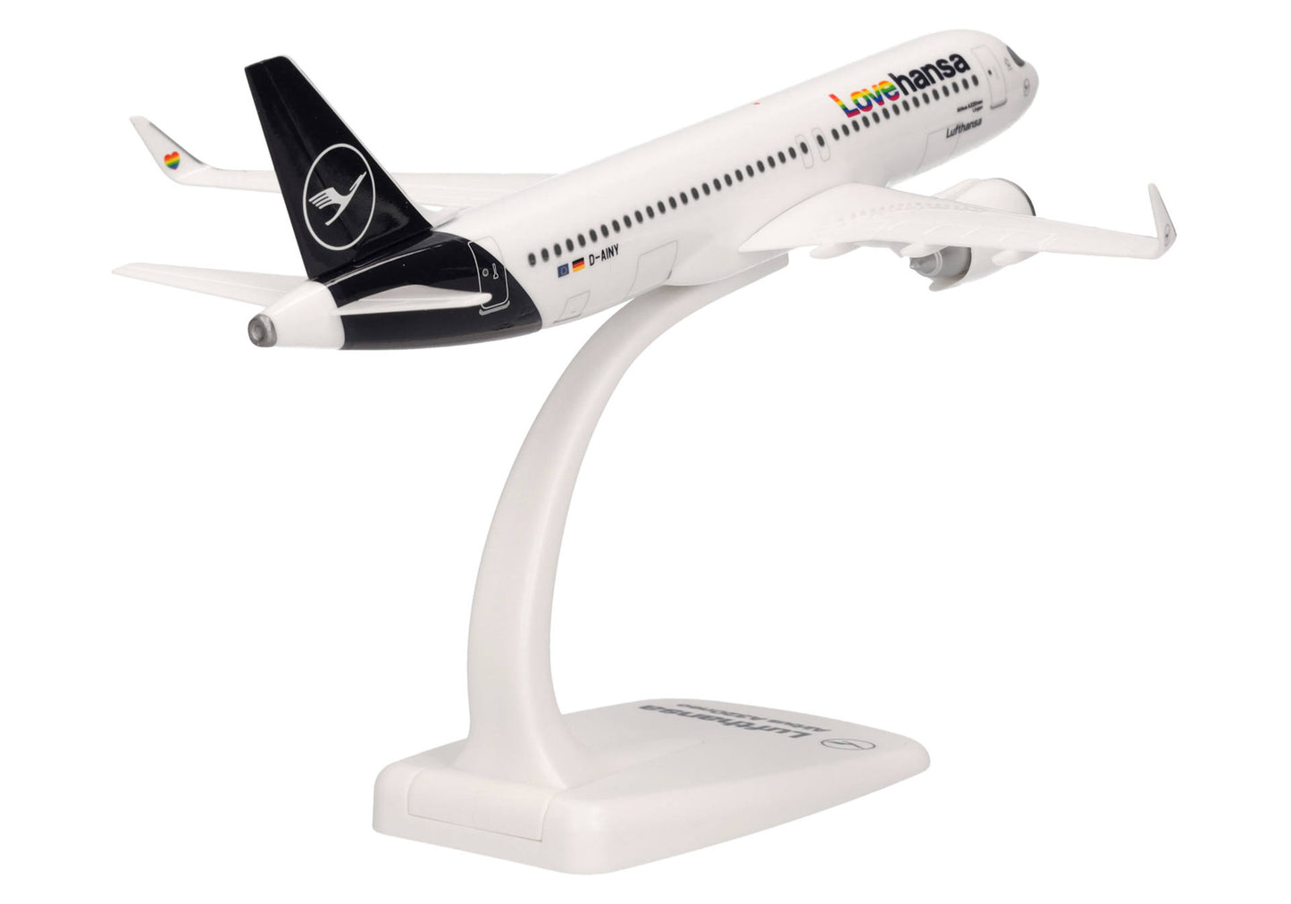 1/200 SNAP FIT Lufthansa Airbus A320neo "Lovehansa" D-AINY "Lingen"