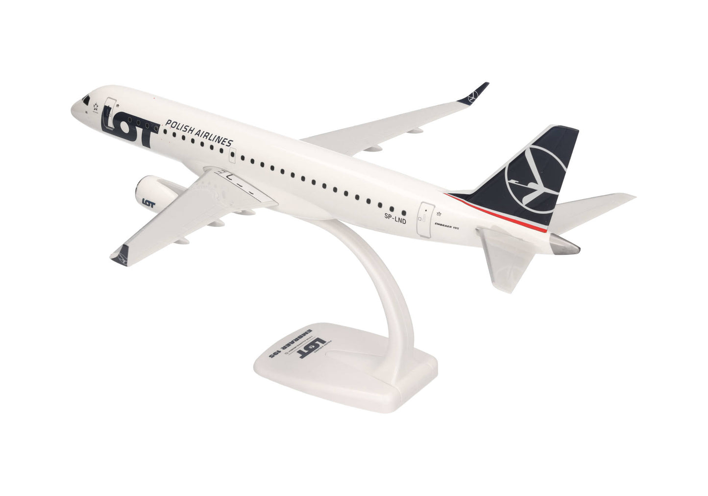 1/100 SNAP FIT LOT Polish Airlines Embraer E195 SP-LND