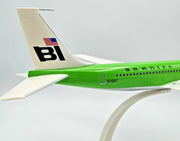 1/144 SNAP FIT Braniff International Boeing 707-320 Solid Lime Green N7097