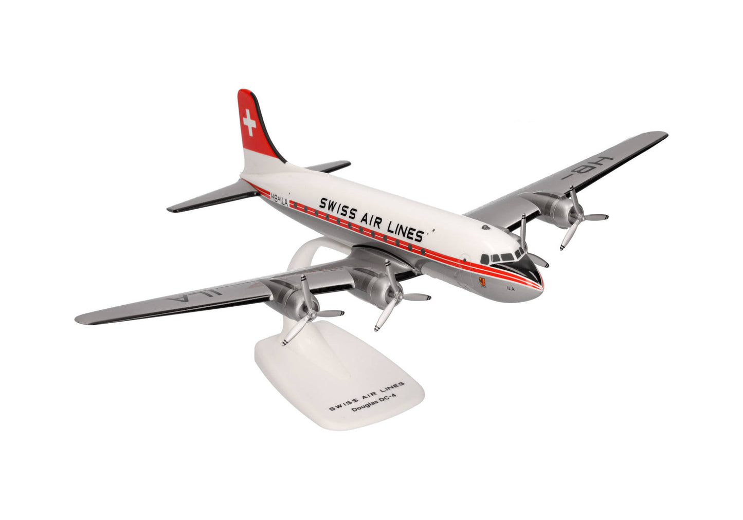 1/125 SNAP FIT Swiss Air Lines Douglas DC-4 HB-ILA