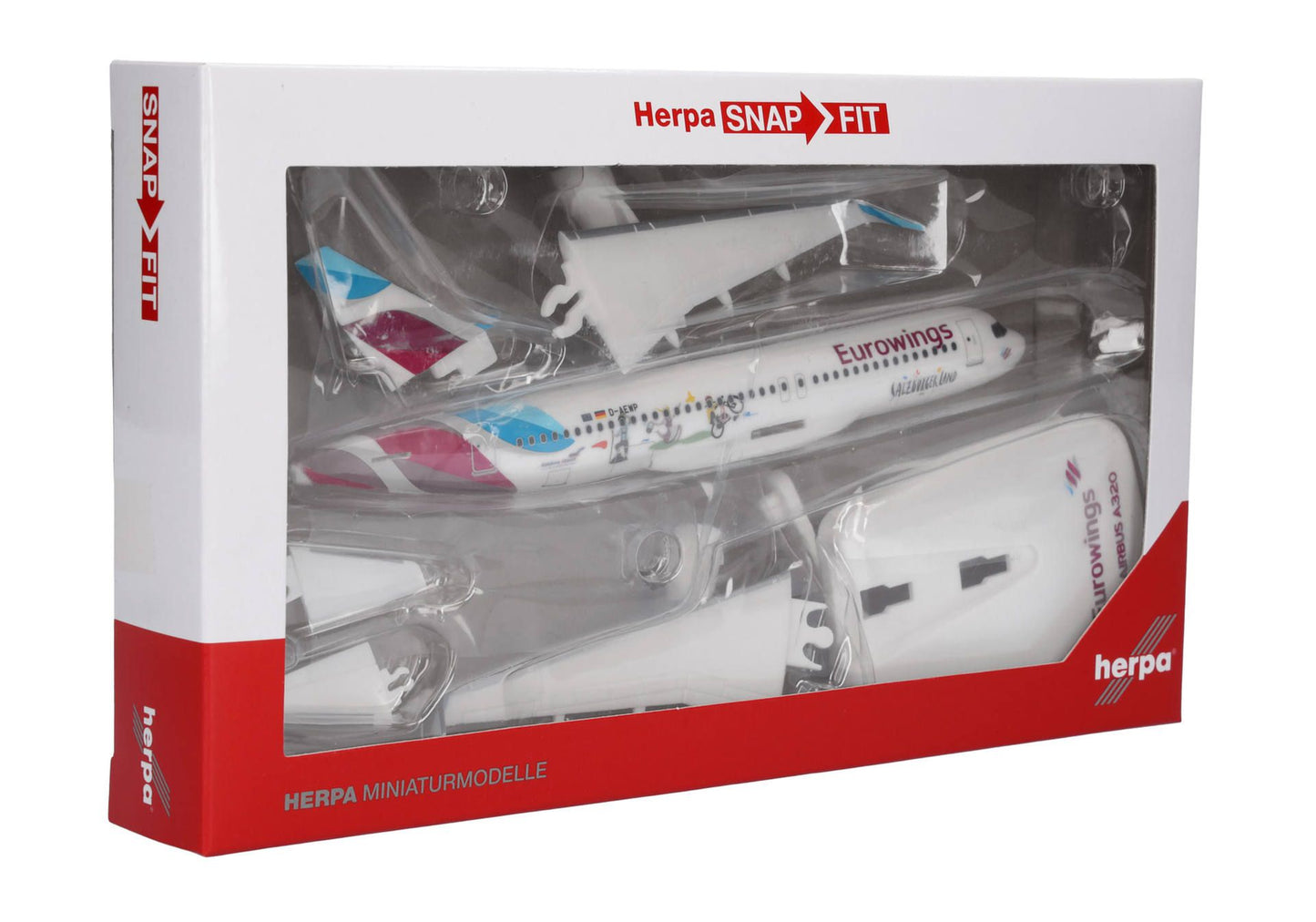 1/200 SNAP FIT Eurowings Airbus A320 "Salzburger Land" D-AEWP