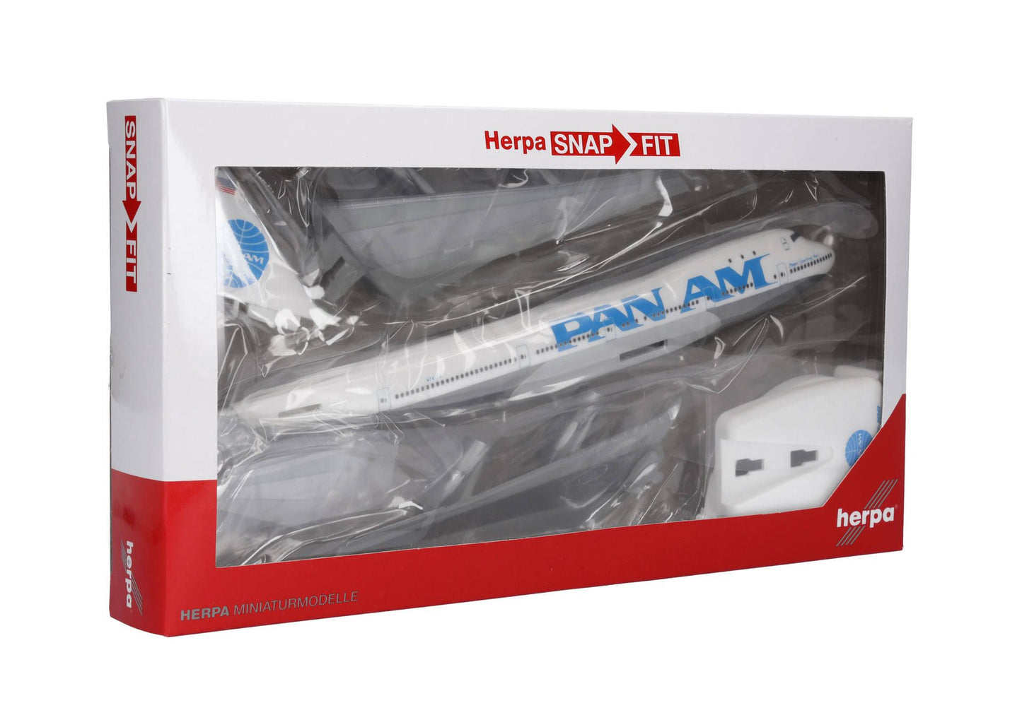 1/250 SNAP FIT Pan Am Boeing 747-100 (Billboard Livery) N741PA "Clipper Sparkling Wave"