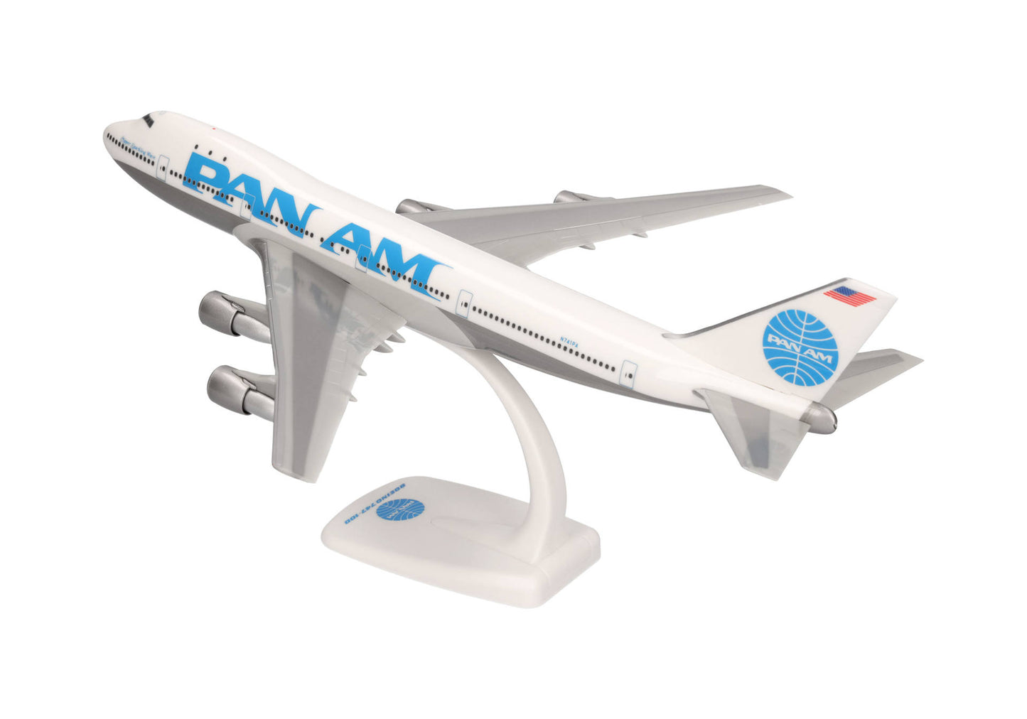 1/250 SNAP FIT Pan Am Boeing 747-100 (Billboard Livery) N741PA "Clipper Sparkling Wave"