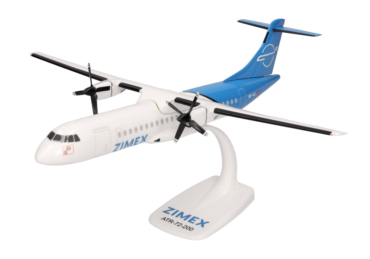 1/100 SNAP FIT Zimex Aviation ATR-72-200F HB-ALL