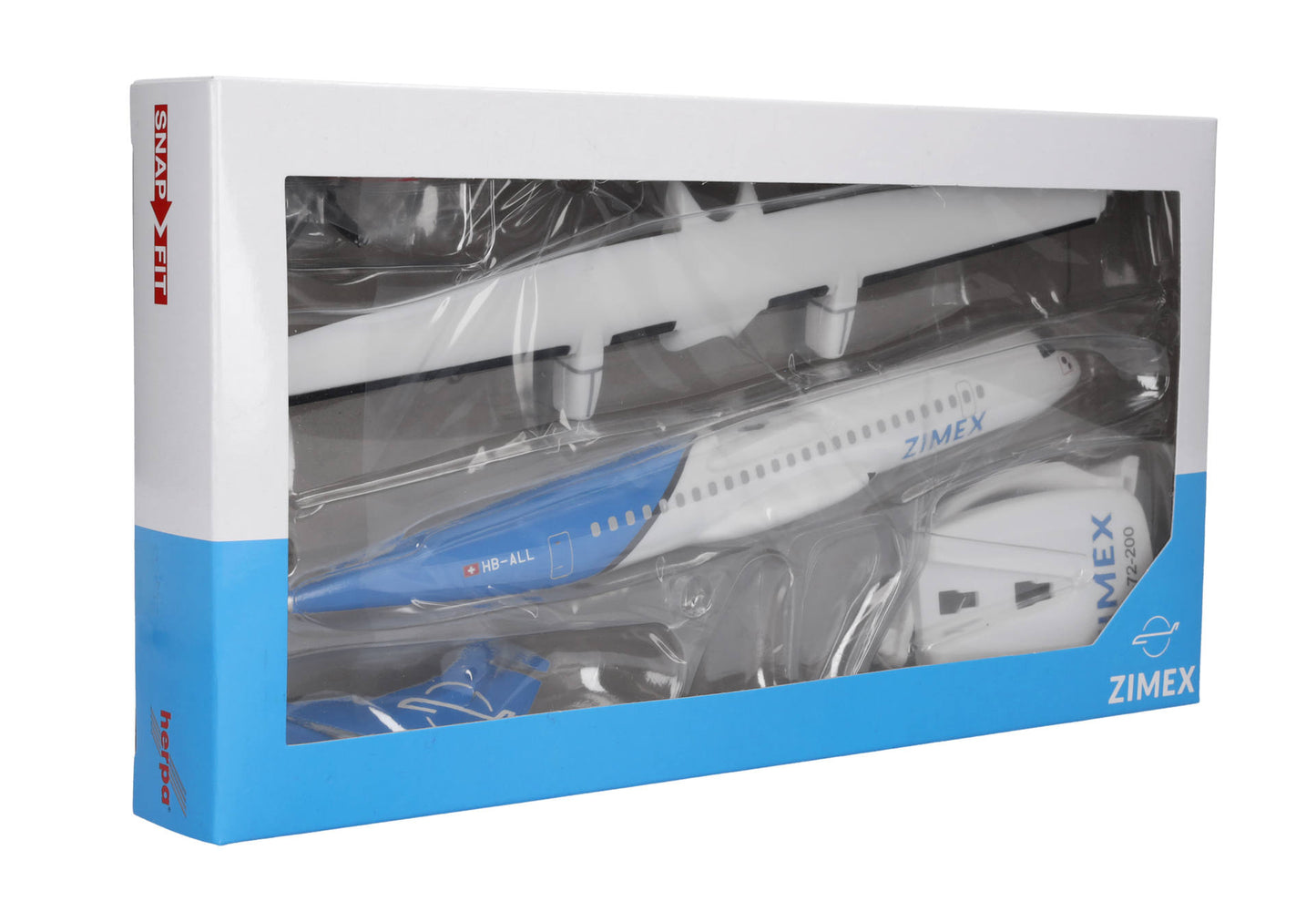 1/100 SNAP FIT Zimex Aviation ATR-72-200F HB-ALL